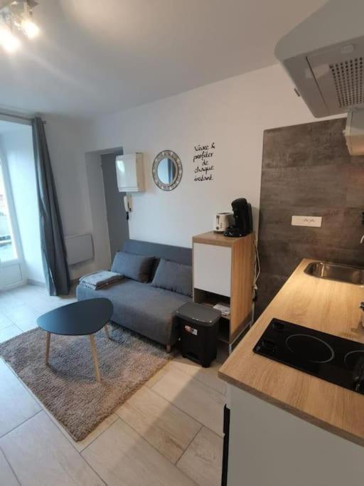 Charmant Appartement Au Calme Saint-Georges-de-Luzençon Kültér fotó